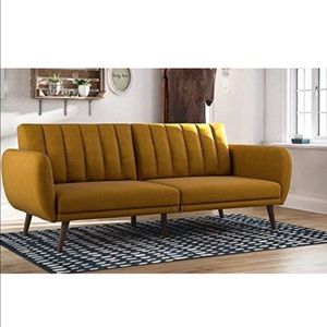 Mustard couch